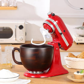 5-quart capacity ideal for batters, dough, and frosting preparation with room to spare.