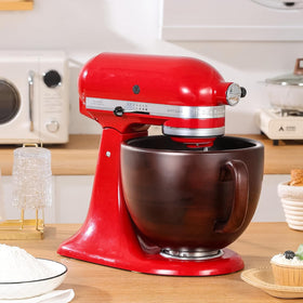 Smooth interior helps ingredients glide and makes scraping simple.