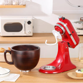 Durable construction and care-friendly finish support everyday baking tasks.
