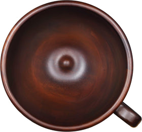 ULTICOR walnut bowl securely fits tilt-head mixers for steady mixing.
