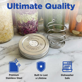 Ultimate Fermentation Kit lifetime warranty adds confidence and durability.