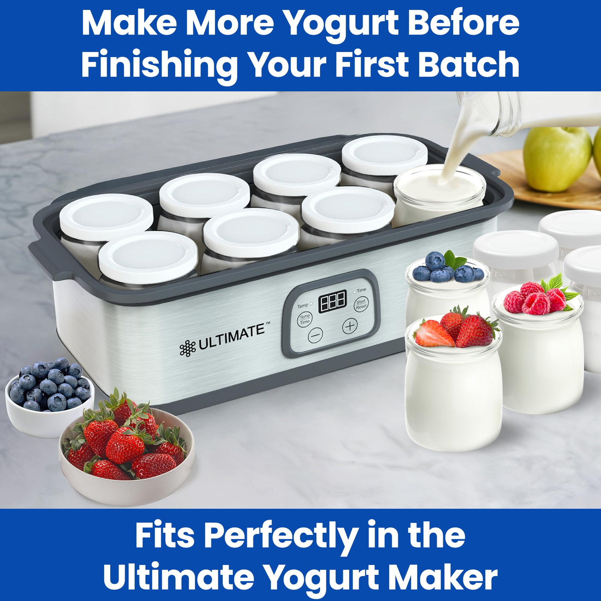 Ultimate Yogurt Jars meal prep sauces and sides