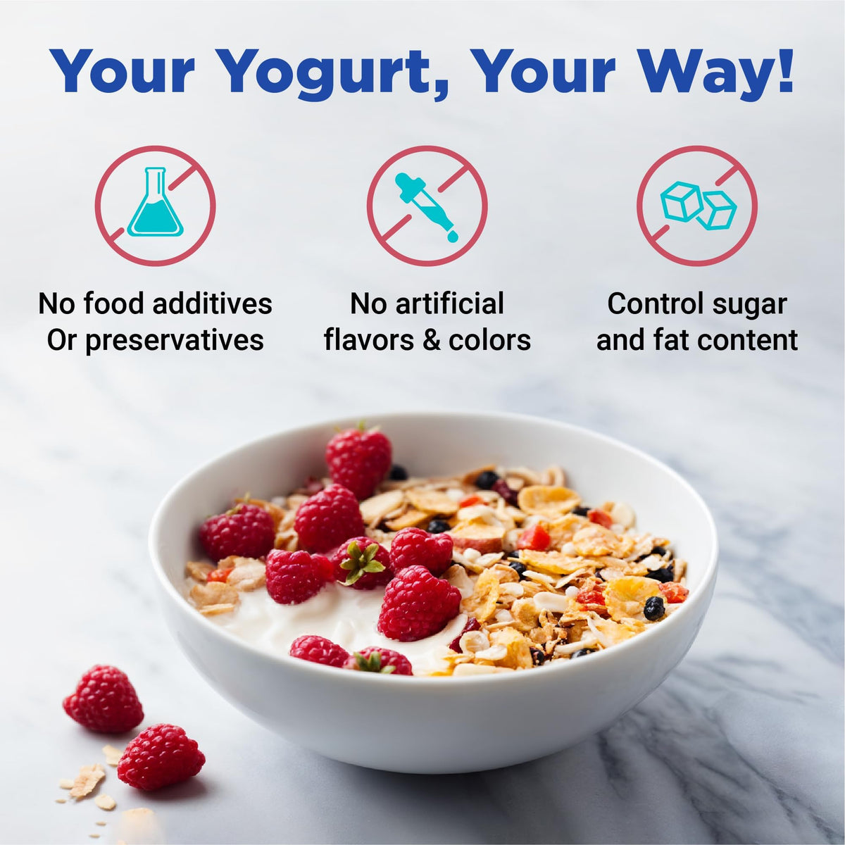 Ultimate Probiotic Yogurt Maker is backed by a lifetime warranty for peace of mind.
