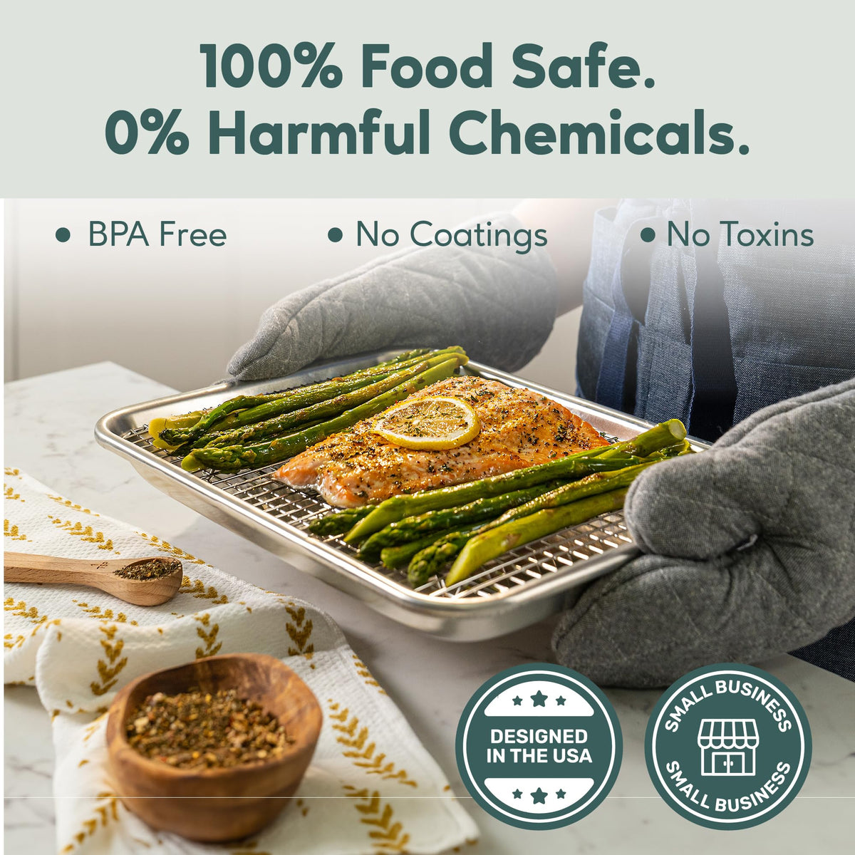 Ultra Cuisine Colorado-designed bakeware includes a recipe ebook for inspiration