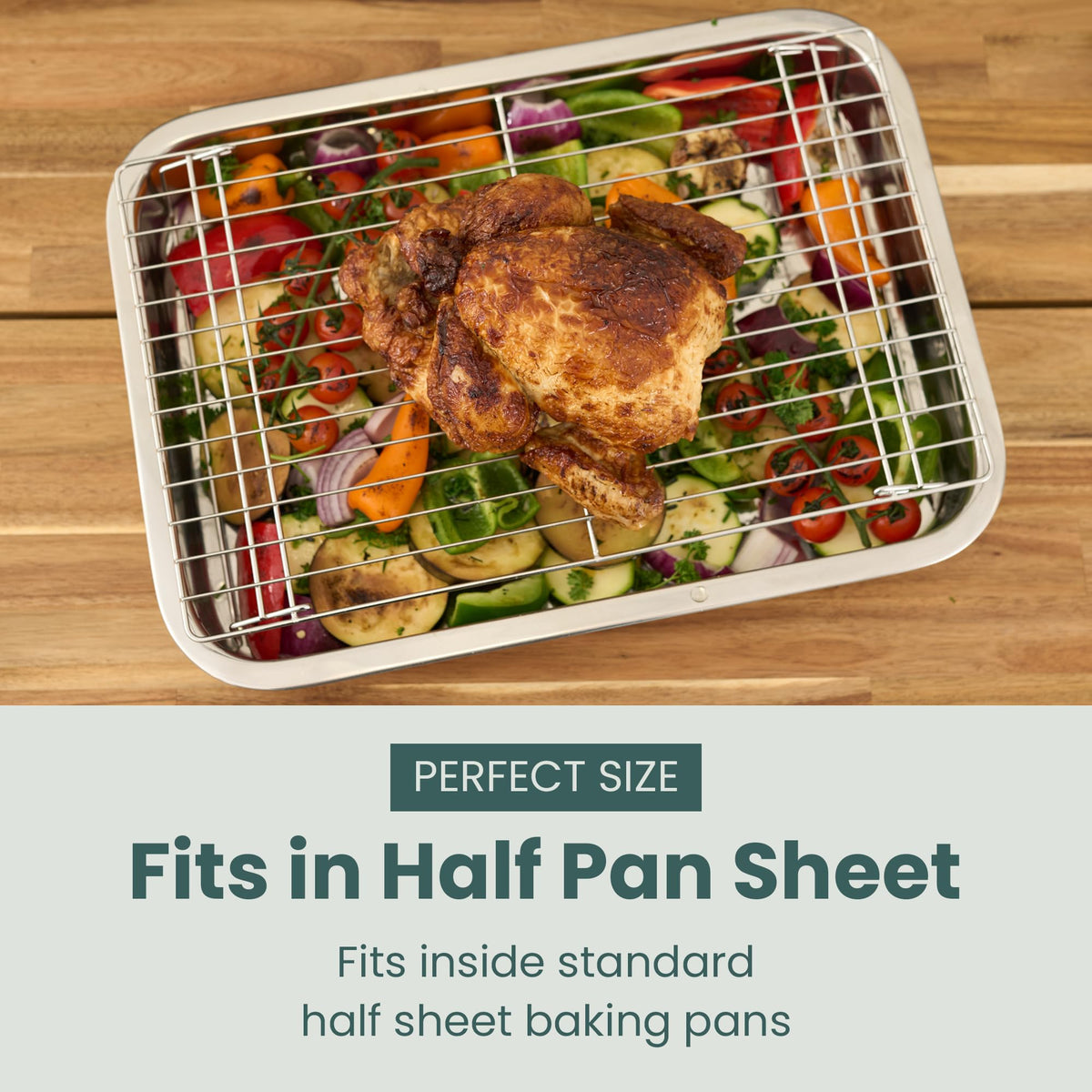 Ultra Cuisine multi-tier assembly for space-saving cooling and oven versatility.
