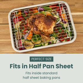 Ultra Cuisine multi-tier assembly for space-saving cooling and oven versatility.