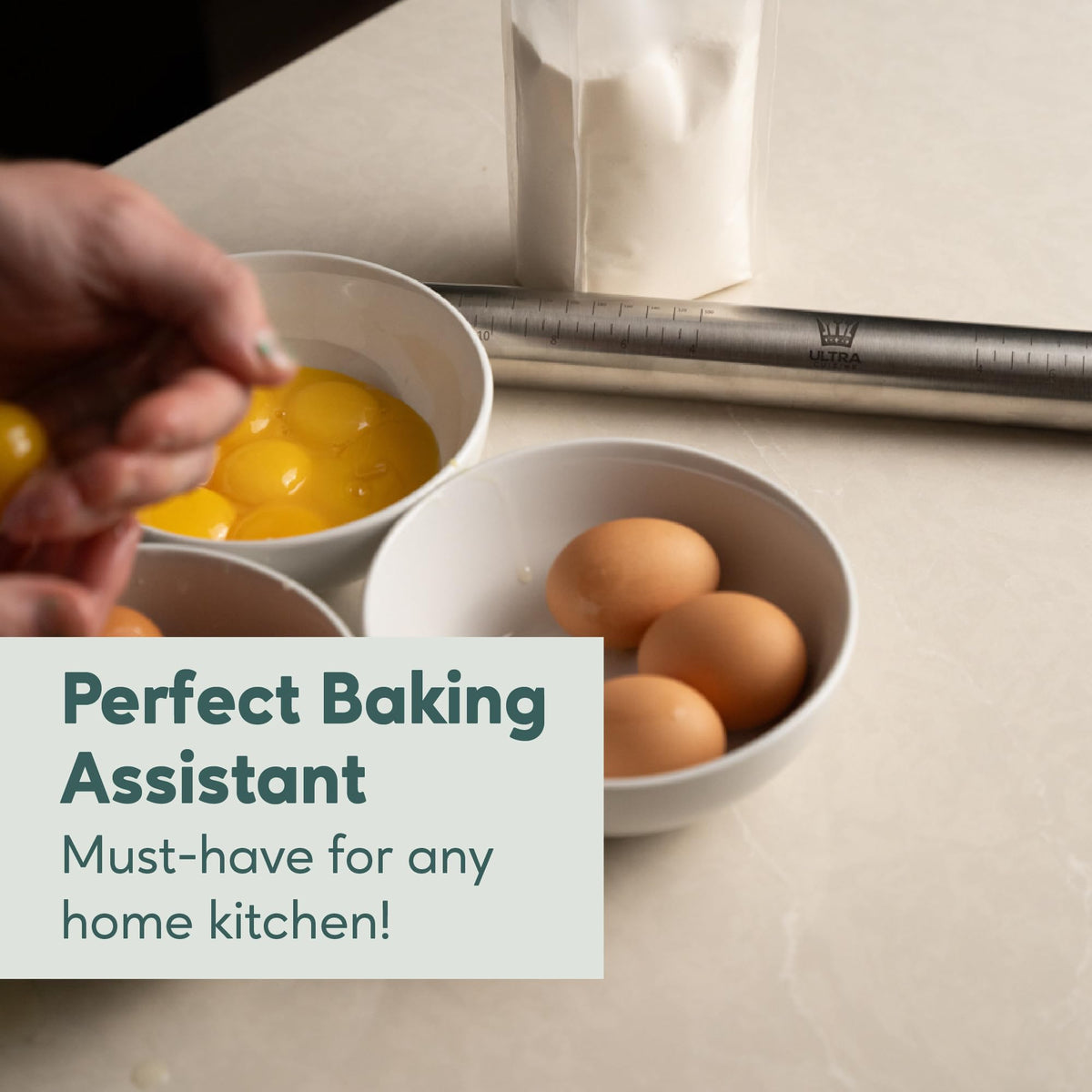 Ultra Cuisine versatile tool for pizza, pastries, fondant and more.