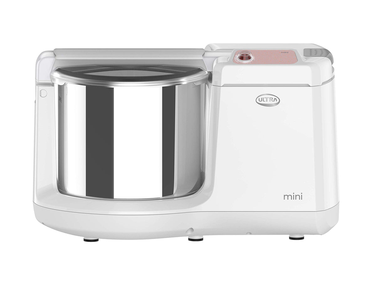 ULTRA Mini wet grinder front view in a compact kitchen for efficient batter prep