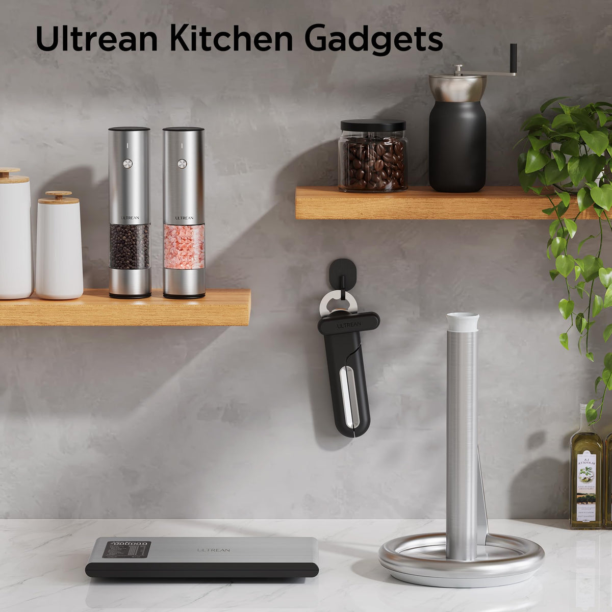Ultrean backlit display and long battery life support daily meal prep