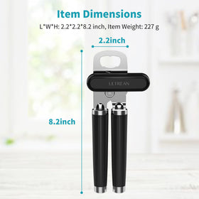 Ultrean opener rust-proof durable design for daily kitchen tasks