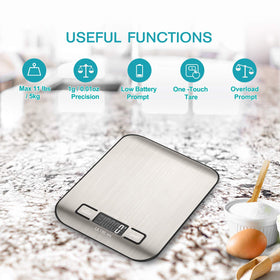 Ultrean scale with multi-unit conversion for g, kg, lb, oz, ml readings.