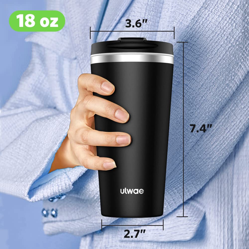 Ulwae leak-proof lid for mess-free sipping while on the go.