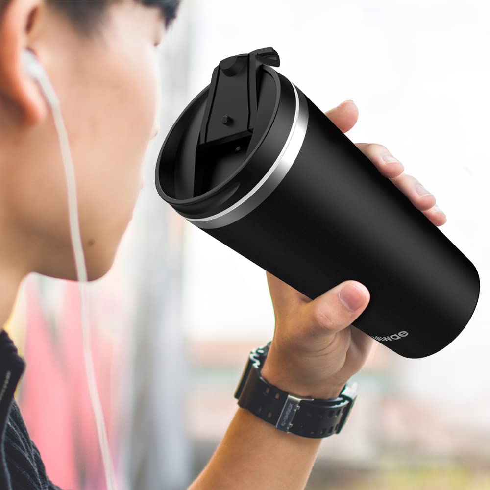 Ulwae wide-mouth opening allows quick cleaning and thorough rinsing.