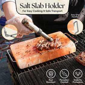 UMAID salt block arrives with a recipe pamphlet for ideas.