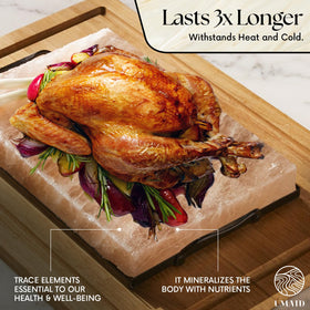 UMAID salt block refrigeration use preserves cold dishes for stylish table service