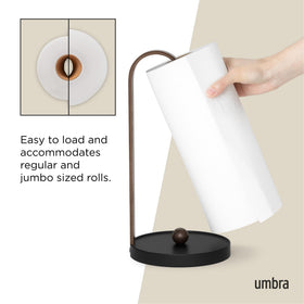 Umbra Bellwood enhances counter organization while maintaining a sleek silhouette.