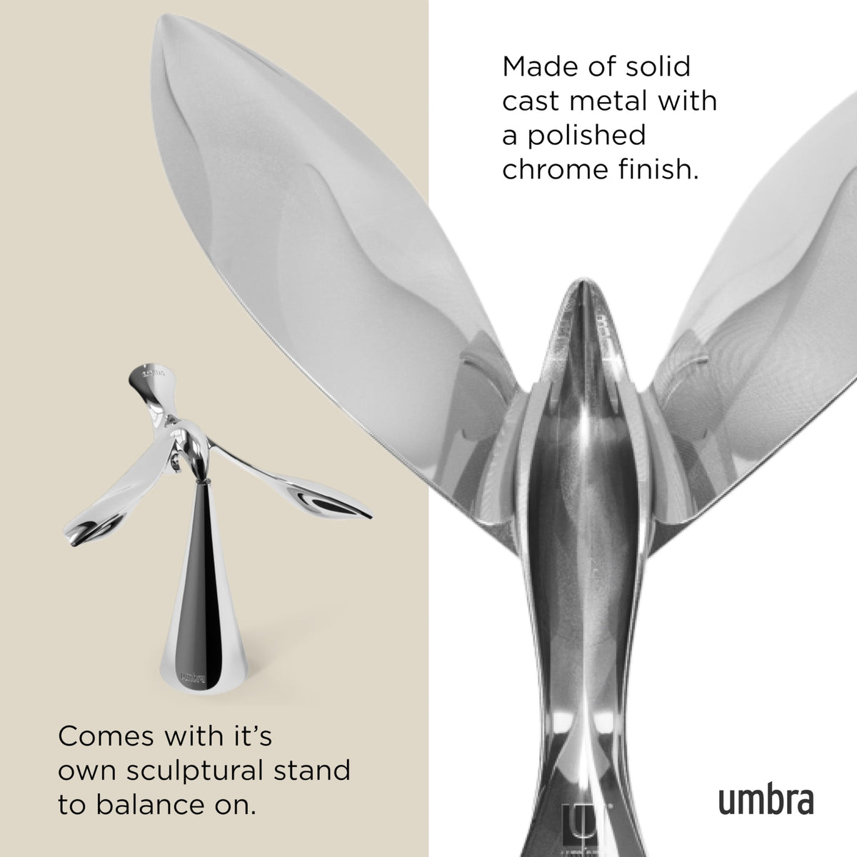 Umbra Tipsy whimsical design adds conversation-worthy charm to entertaining spaces.