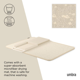 Umbra UDRY BPA-free recycled plastic materials in the rack