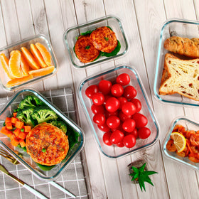 UMEIED dishwasher-safe lids with removable seal simplify cleaning after meals.