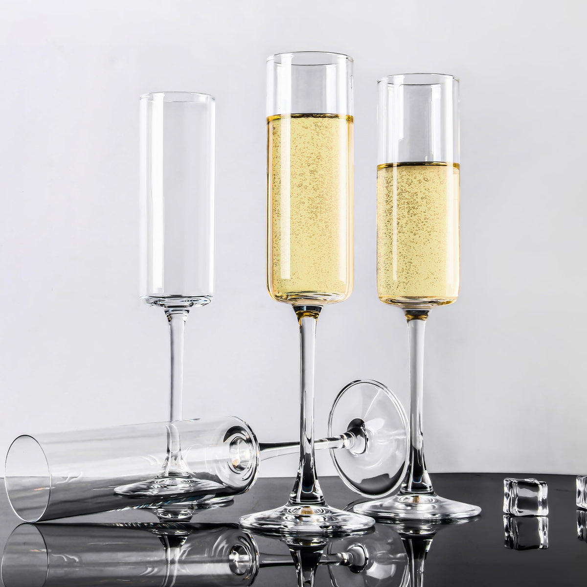 UMEIED durable glassware champagne flutes, designed for everyday use and celebrations.