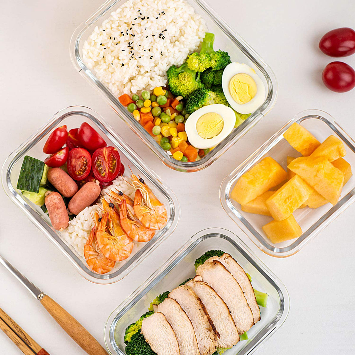 UMEIED leftovers ready for fridge storage or office lunch