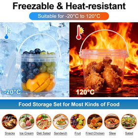 UMETASS freezer-safe bucket ready for batch freezing and durable reuse.