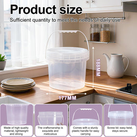 UMETASS reusable snack containers help portion meals and reduce waste.