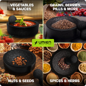 UMIEN black-gray finish complements modern kitchens.