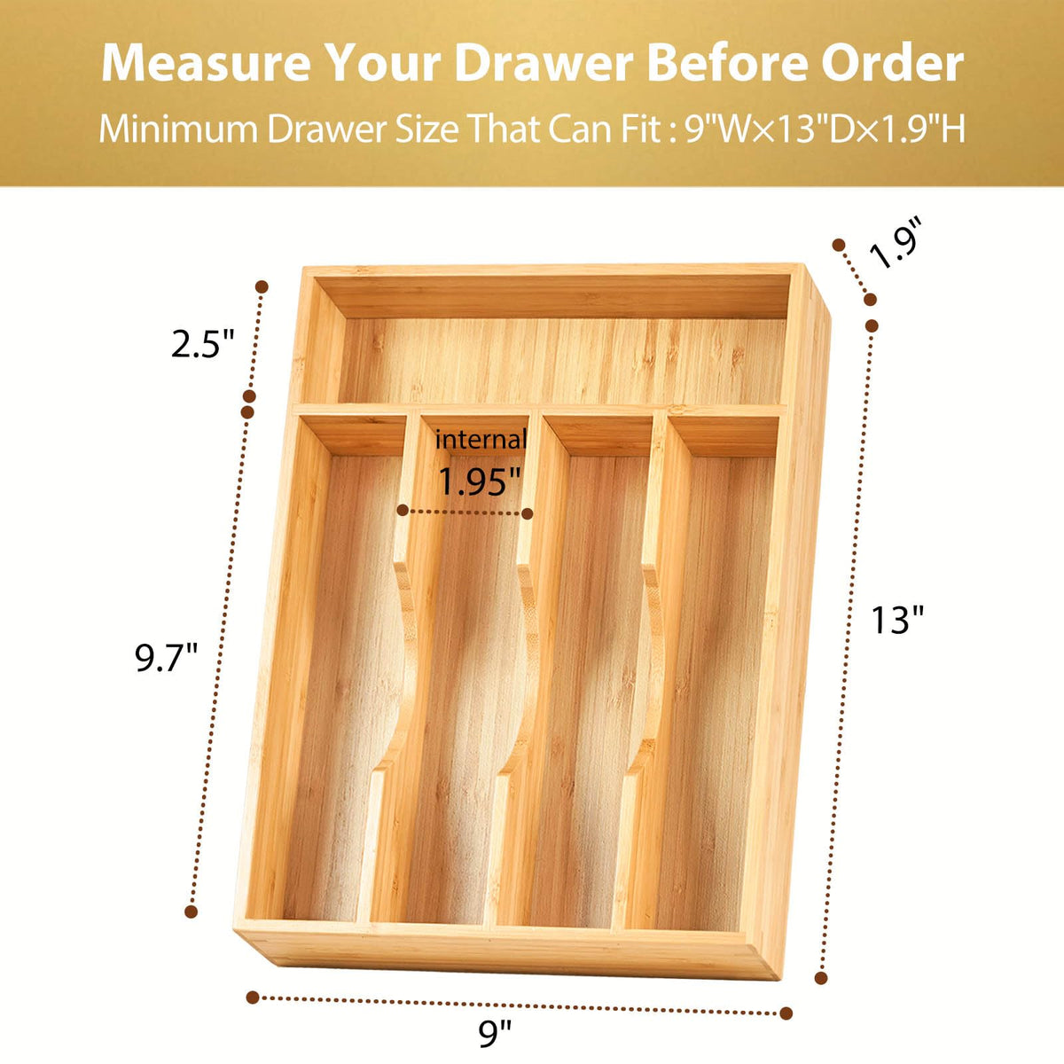Umilife natural bamboo texture emphasizing sustainable, durable storage.