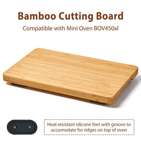 Umilife cutting board with heat-resistant feet – stable, non-slip surface during cooking