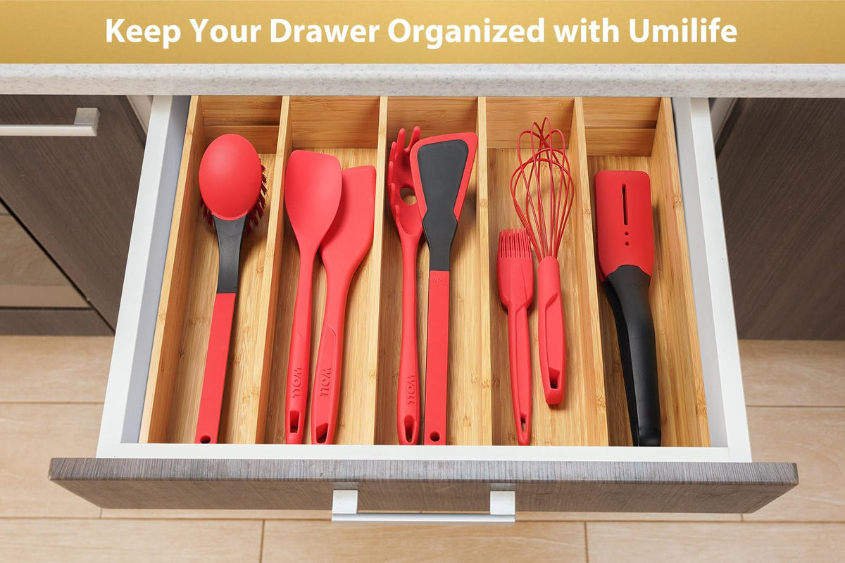 Umilife durable construction; mortise and tenon corners support long term organization.