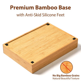Umilife extra-deep drawer anti-slip feet keep the tray secure during use.