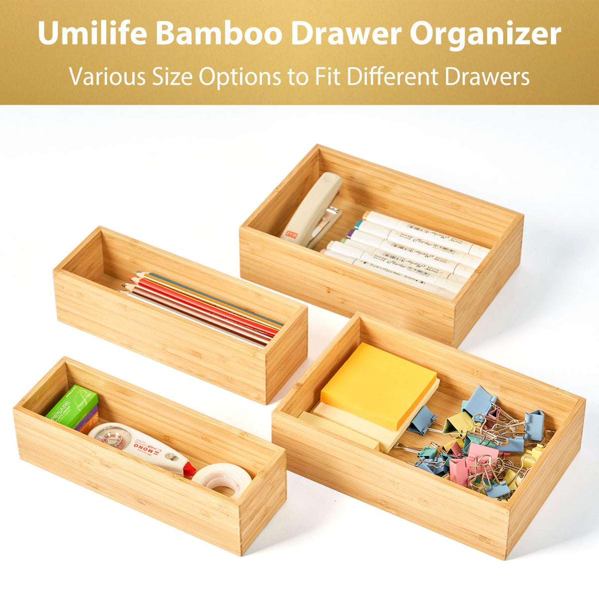 Umilife premium bamboo construction blends sustainability with durable performance.