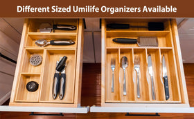 Umilife vanity storage for jewelry and makeup with quick access.