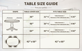 UMINEUX durable 420gsm PVC tablecloth protects surfaces from wear