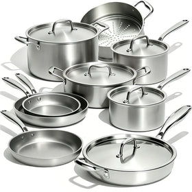 Umite Chef 5-Ply 14-piece set overview for superior heating and professional results.