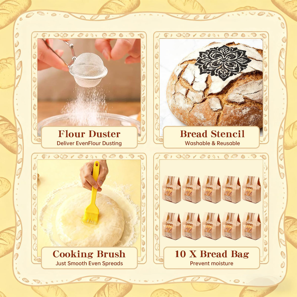 Umite Chef bread lame for clean, guided scoring