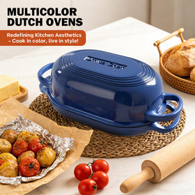 Umite Chef bread sling safely transfers hot loaves from oven.