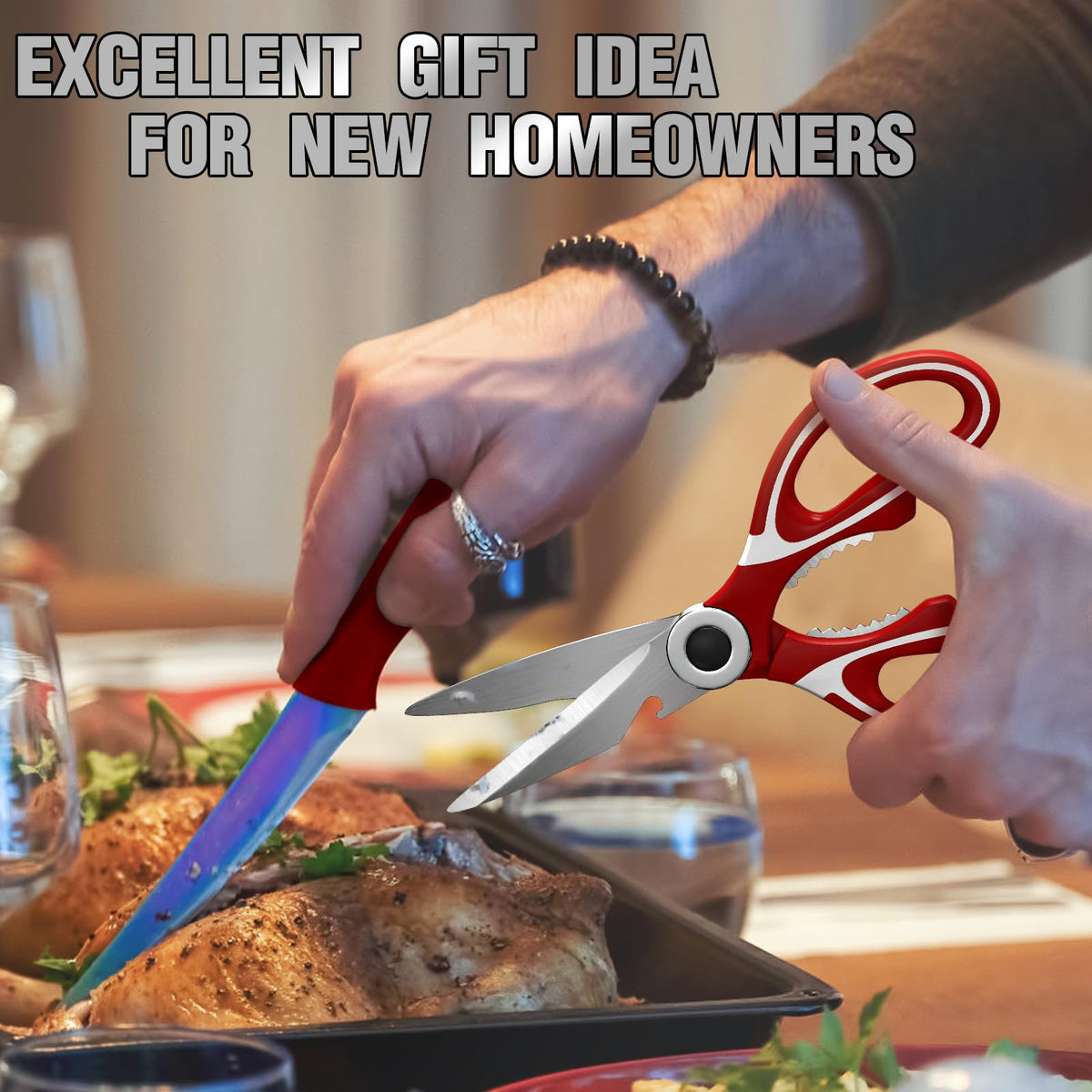Umite Chef can opener and scissors handy kitchen tools for quick prep