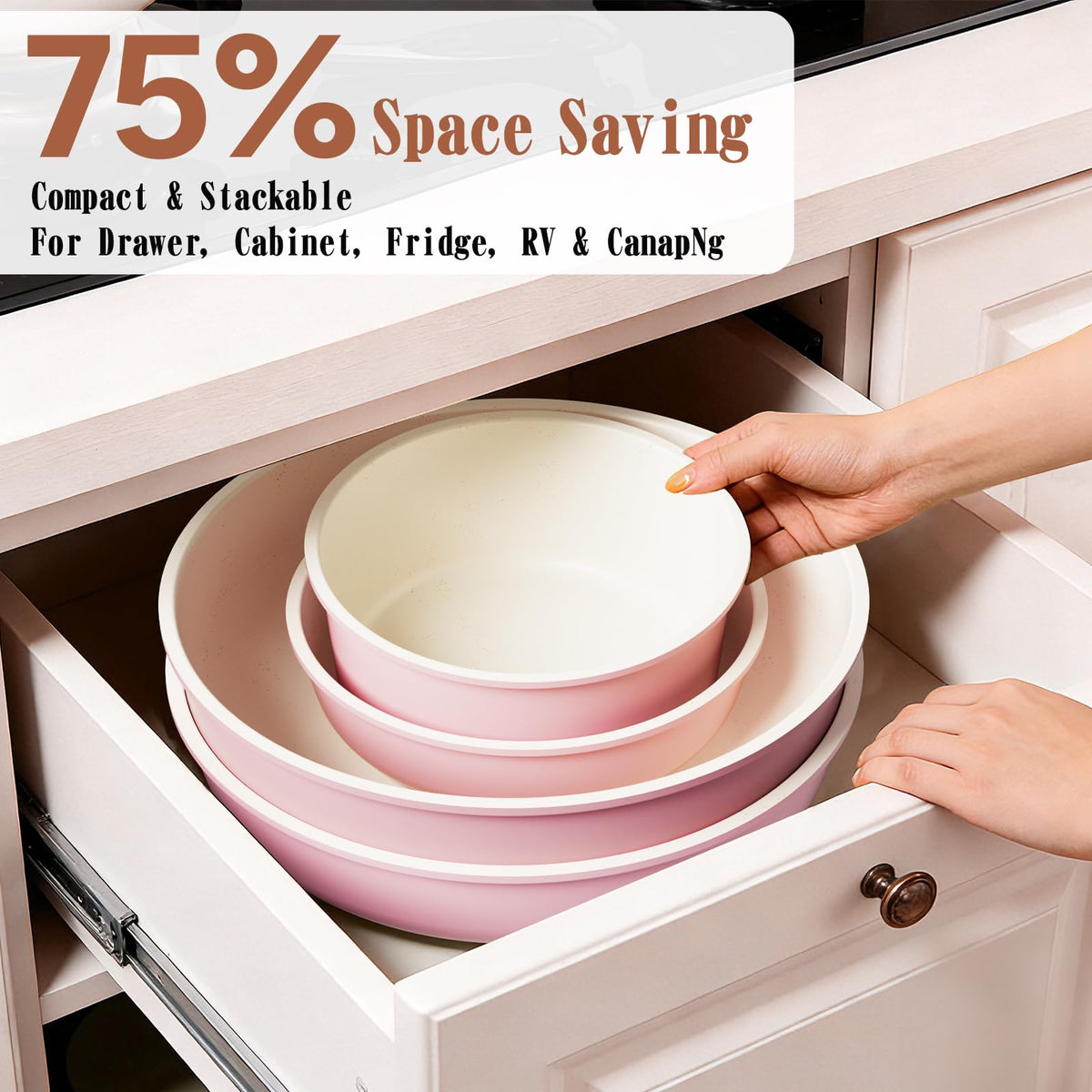Umite Chef 21-piece set includes lids and utensils for a complete kitchen solution.