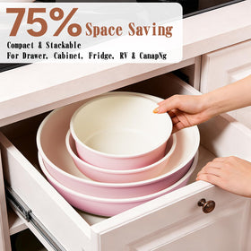 Umite Chef 21-piece set includes lids and utensils for a complete kitchen solution.