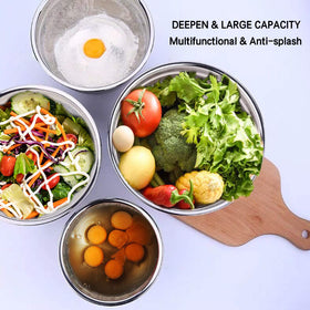Umite Chef dishwasher-safe bowls streamline cleanup after cooking.