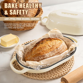 Umite Chef dough whisk blends ingredients for smooth dough texture.