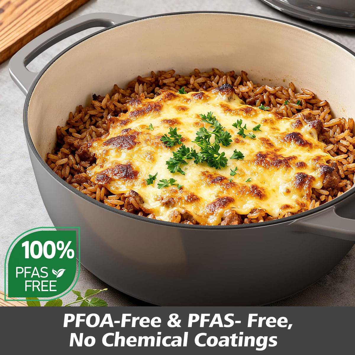 Ideal for bread baking, helps create a crispy crust and even bake.