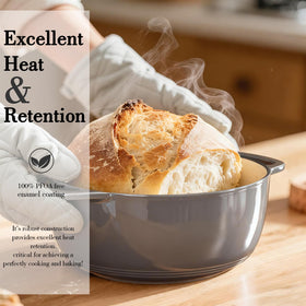 Even heat distribution prevents hot spots for flawless searing and simmering.