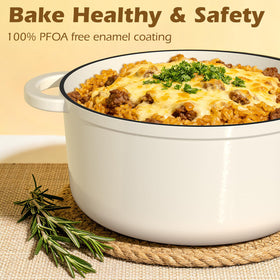 Umite Chef tight-seal lid preserves moisture for richer stews.