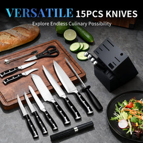 Umite Chef ergonomic handle offers comfortable grip and reduced fatigue.