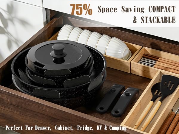 Umite Chef die-cast aluminum construction delivers fast, even cooking.