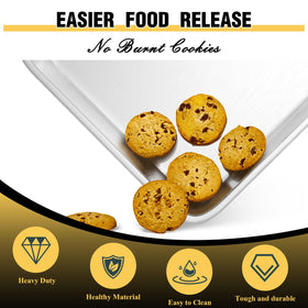 Umite Chef half sheet pan ready for roasting veggies and cookies with even results.