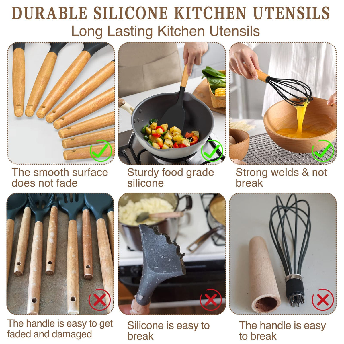 Umite Chef hanging-hole design keeps tools organized and within reach